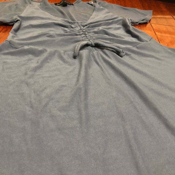 Cute Fit and Flare Dress - Picture 2 of 4